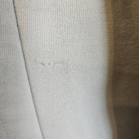 Athleta Altitude Polartec Funnel Neck Sweatshirt Size Petite Small Stratus Grey - Picture 3 of 9